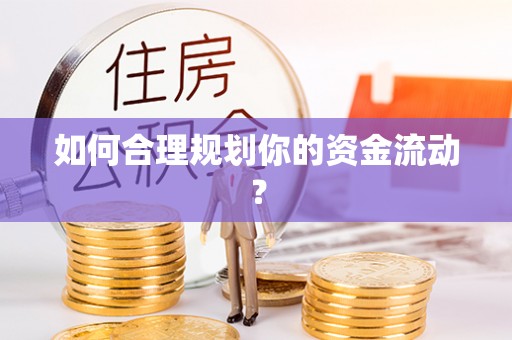 连山如何合理规划你的资金流动？