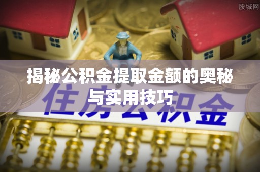 连山揭秘公积金提取金额的奥秘与实用技巧