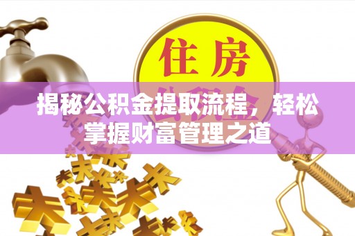 连山揭秘公积金提取流程，轻松掌握财富管理之道