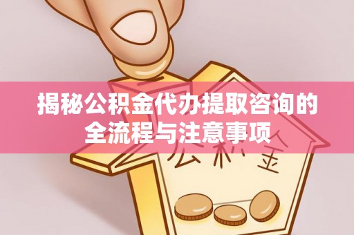连山揭秘公积金代办提取咨询的全流程与注意事项