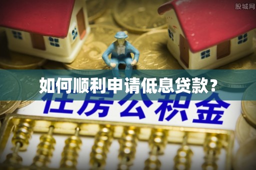 连山如何顺利申请低息贷款？